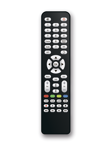 Пульт для ТВ-приставки SKYTER